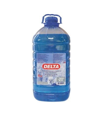 Жидкость для стеклоомывателя Delta зимняя до -20°C 4 л