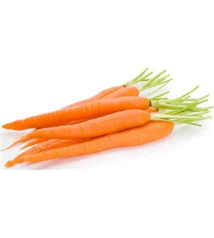 Морковь в сетке
