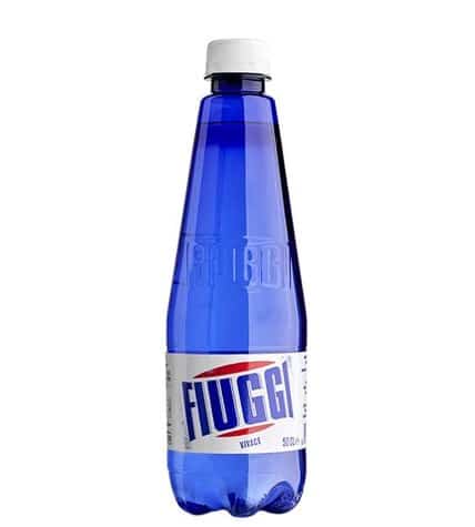 Вода «Fiuggi» (Фьюджи) 0,5 литра газированная в пластиковой бутылке (12 бутылок)