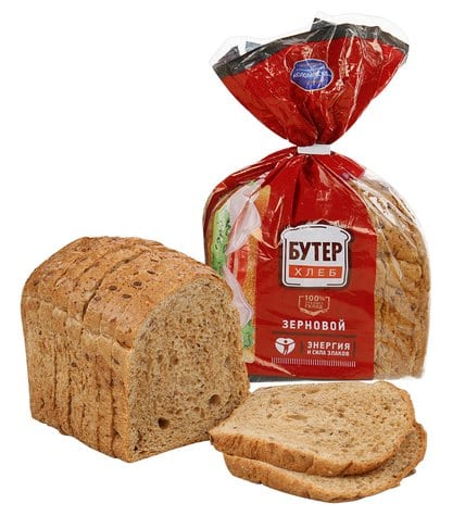 Хлеб Бутерхлеб зерновой в нарезке