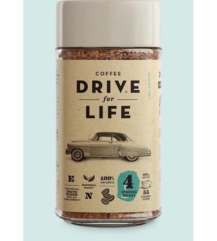 Кофе Drive for Life Medium молотый в растворимом 100 г