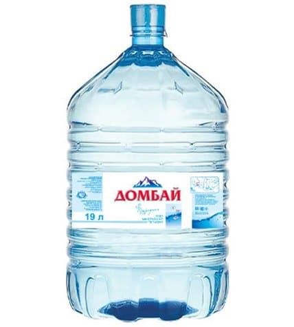 Вода минеральная питьевая столовая «Домбай» 19л ПЭТ