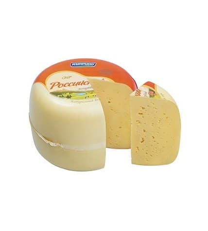 Сыр полутвердый Киприно Российский 50% ~1,5 кг бзмж