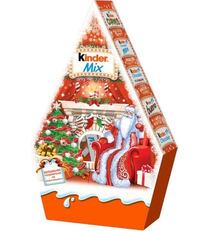 Шоколад Kinder Mix подарок новогодний