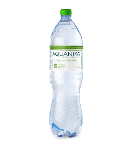 Питьевая вода «Aquanika» 1,5 л в ПЭТ-бутылке (6 шт)