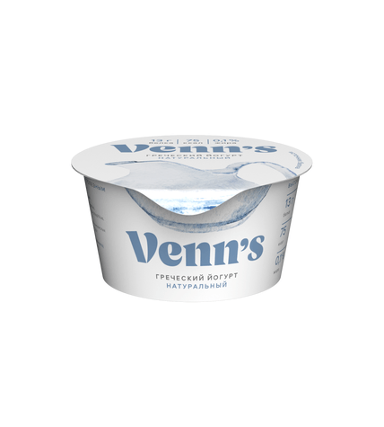 Йогурт Venn's Греческий натуральный обезжиренный 130 г