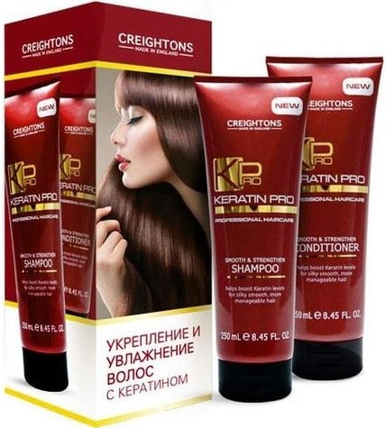 Подарочный набор Creightons Укрепление и увлажнение волос с кератином (шампунь + кондиционер)