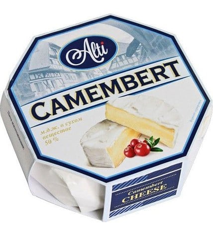 Сыр мягкий Alti Камамбер с белой плесенью 50% 125 г