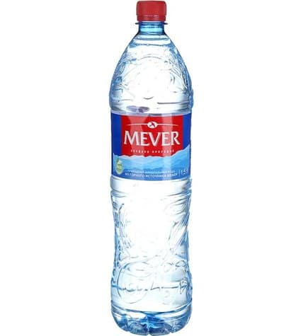 Вода минеральная Мевер питьевая негазированная столовая 1,5 л