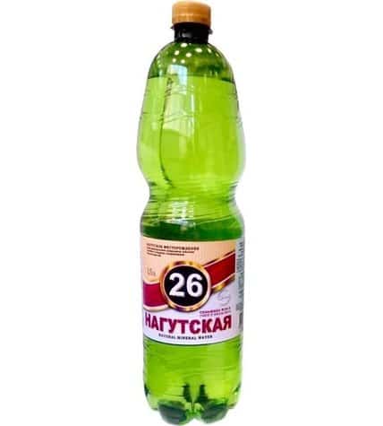 Вода минеральная Нагутская 26 газированная лечебно-столовая 1,5 л