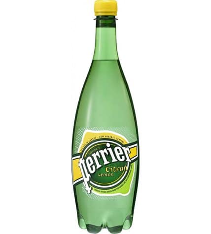 Вода Perrier слабоминерализованная газированная со вкусом лимона