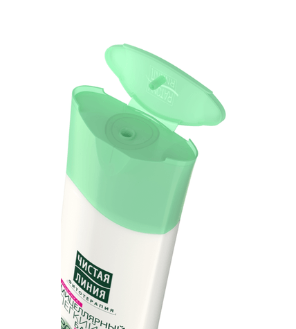 Бальзам-ополаскиватель Чистая Линия Идеальные волосы Мицеллярный для длинных волос 380 мл купить в Москве