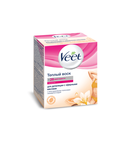 Теплый воск Veet с эфирными маслами