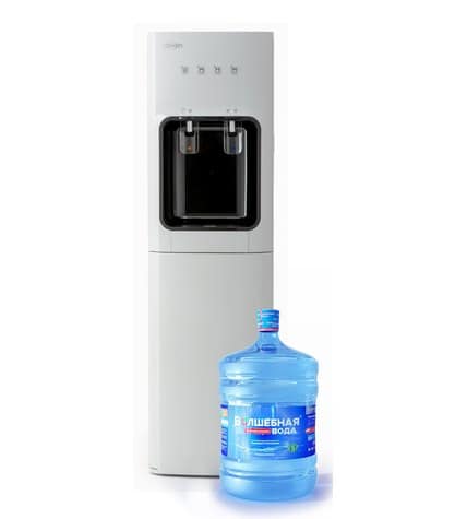 Кулер для воды напольный VATTEN L01WK с нижней загрузкой бутыли