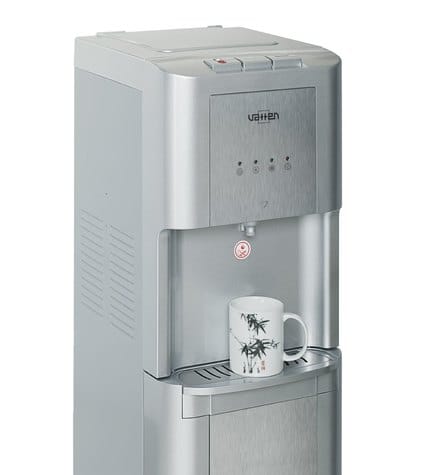 Кулер для воды напольный VATTEN L48SK с нижней загрузкой бутыли турбонагрев купить в Москве