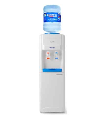 Кулер для воды напольный VATTEN V24WKB с холодильником