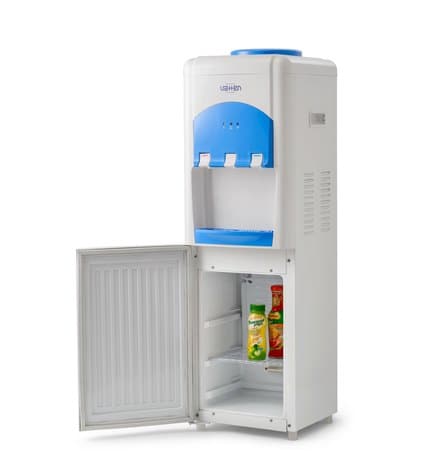 Кулер для воды напольный VATTEN V26WKB с холодильником цена