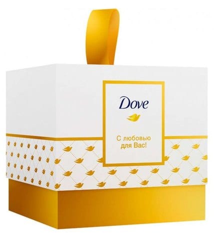 Подарочный набор Dove Коллекция С любовью для вас Крем-мыло 75 мл + Крем для рук 100 мл