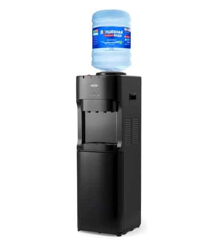 Кулер для воды напольный VATTEN V45NKB с холодильником