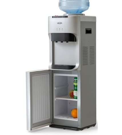 Кулер для воды напольный VATTEN V45SKB с холодильником
