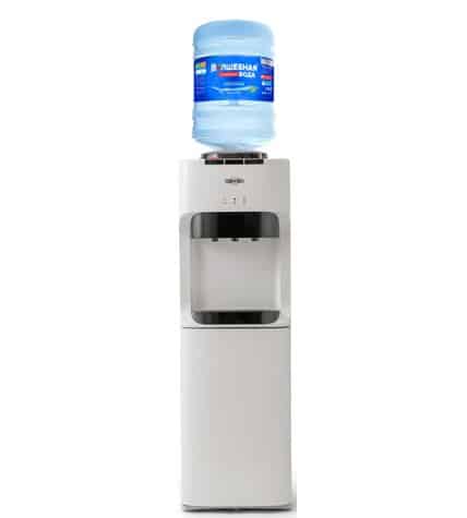 Кулер для воды напольный VATTEN V45WKB с холодильником