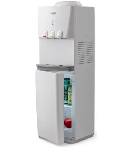 Кулер для воды напольный VATTEN V46WKB с холодильником цена