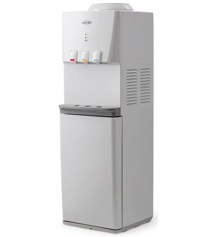 Кулер для воды напольный VATTEN V46WKB с холодильником стоимость