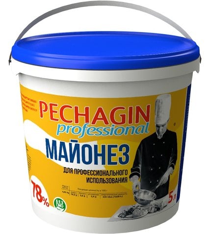 Майонез Pechagin Professional 78% 5 л