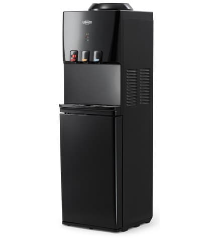 Кулер для воды напольный VATTEN V46NKB с холодильником купить в Москве