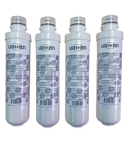 Комплект из 4-х сменных картриджей UF фильтрации VATTEN