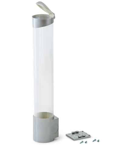 Стаканодержатель VATTEN CD-V70SS 100 стаканов, на саморезах, серебристый купить