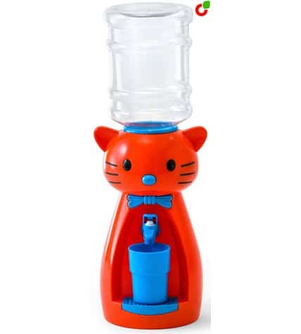 Детский кулер для воды VATTEN kids Kitty Orange купить