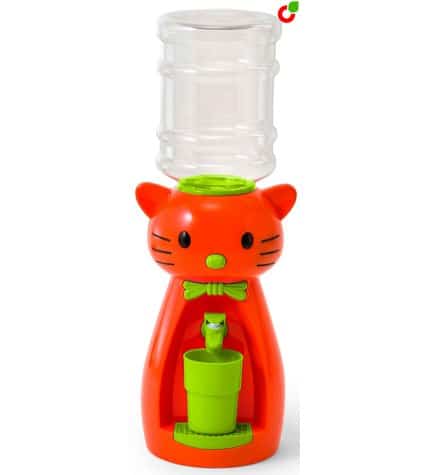 Детский кулер для воды VATTEN kids Kitty Orange цена