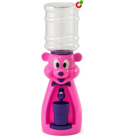 Детский кулер для воды VATTEN kids Mouse Pink