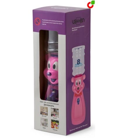 Детский кулер VATTEN kids Kitty Pink - цены на кулеры для воды в Москве ...