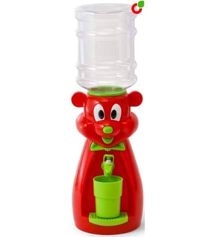 Детский кулер для воды VATTEN kids Mouse Red