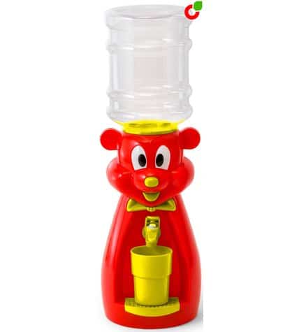 Детский кулер для воды VATTEN kids Mouse Red купить в Москве
