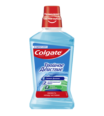 Ополаскиватель Colgate Тройное Действие для полости рта 500мл