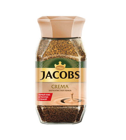 Кофе Jacobs Crema растворимый 95 г