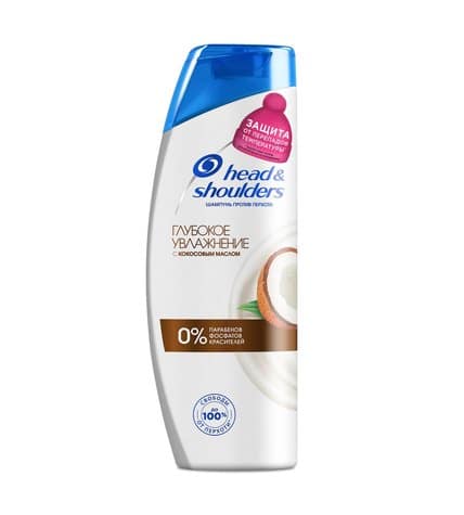 Шампунь Head & Shoulders Глубокое увлажнение с кокосовым маслом 400 мл