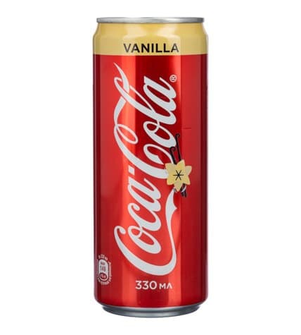 Газированный напиток Coca-Cola Vanilla 330 г