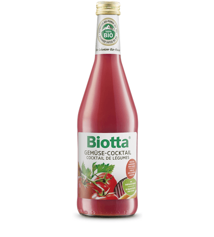 Сок Biotta овощной коктейль био