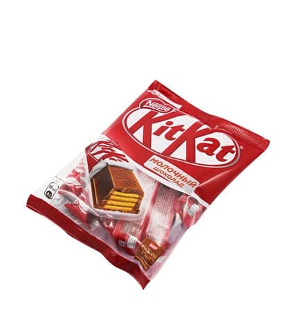 Шоколадные конфеты KitKat молочный с хрустящей вафлей 169 г