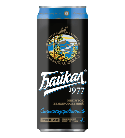 Газированный напиток Напитки из Черноголовки Байкал 1977 0,33 л