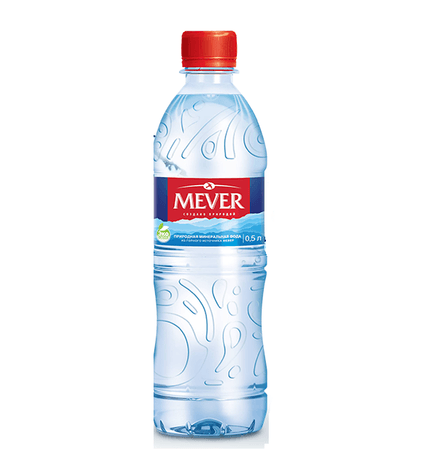 Вода питьевая Мевер негазированная 0,5 л
