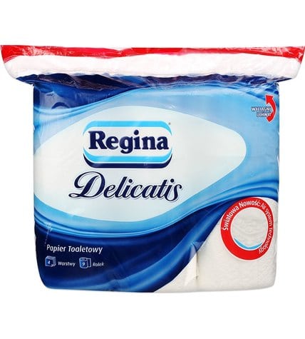 Туалетная бумага Regina Delicatis 9 шт