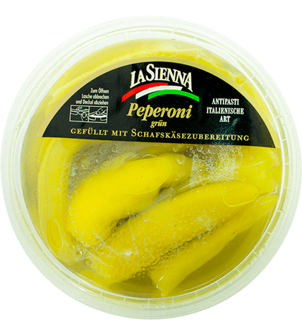 Перец La Sienna зеленый фаршированный сыром