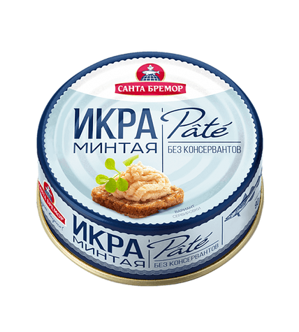 Икра Санта Бремор минтая Pate