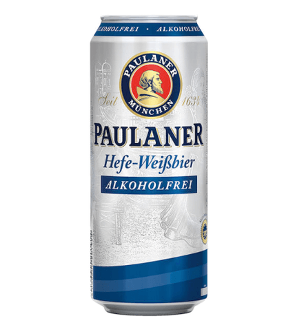Пиво Paulaner Hefe-Weissbier светлое безалкогольное 0,5 л