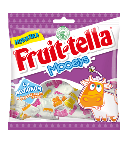 Мармелад жевательный Fruittella молочный коровки 138 г